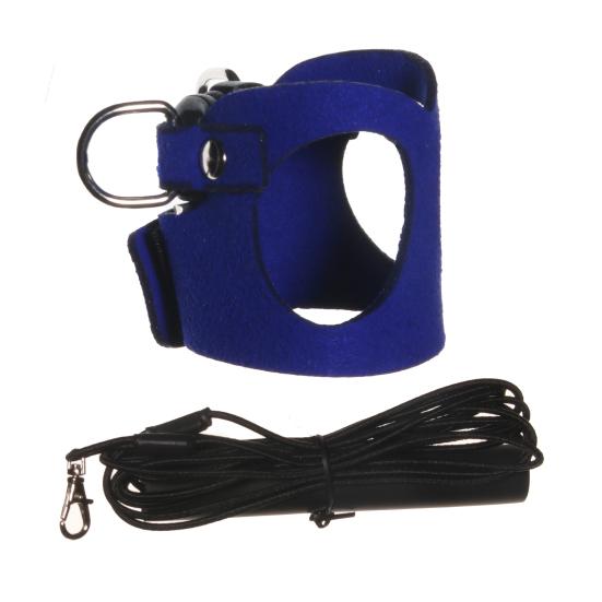 

Комплект шлейки и поводка для бородатой агамы, регулируемая шлейка для ящерицы с нейлоновой веревкой, веревка для тяги мелких животных, аксессуары для бородатой агамы, беличьей крысы S