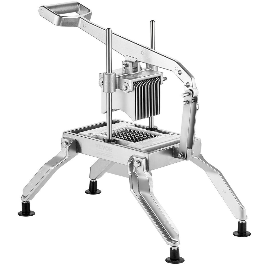 Commercial Vegetable Slicer, 1/4 and 1/2 inch Tomato Slicer, Stainless Steel and Aluminum Alloy Vegetable Cutter Slicer, Manual Tomato Slicer with