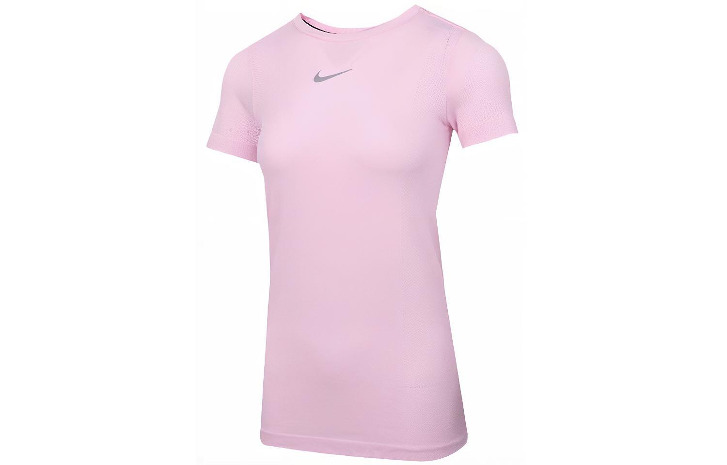 Nike Set in Sleeve T Shirt Women s Foam Pink CU3121-663 XL