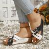 Summer Women Wedge Sandals Premium Orthopedic Open Toe Sandals Vintage Anti-slip Leather Casual National Style Shoes for Women