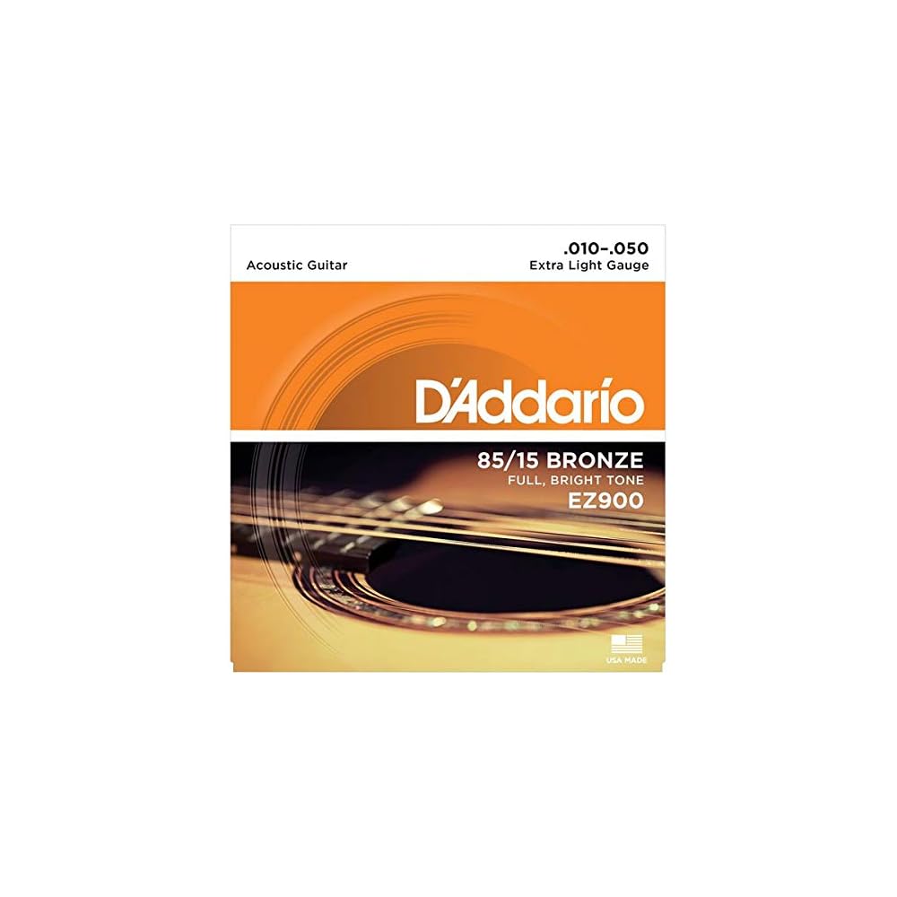 [3 sets] D Addario EZ900 Acoustic Guitar Strings