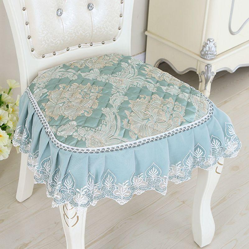 Minimalist Four Seasons Universal European Style Non-Slip Fabric Dining Chair Cushion