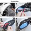 2Pcs Car Rearview Mirror Sticker  For BYD Atto 3 Act 3 Tang F3 E6 Dmi Yuan plus Song plus ev f0 f3 Qin Pro