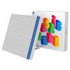 GAN Mosaic Cube Grey, 3D Puzzle, Mosaic Art, Cube Art