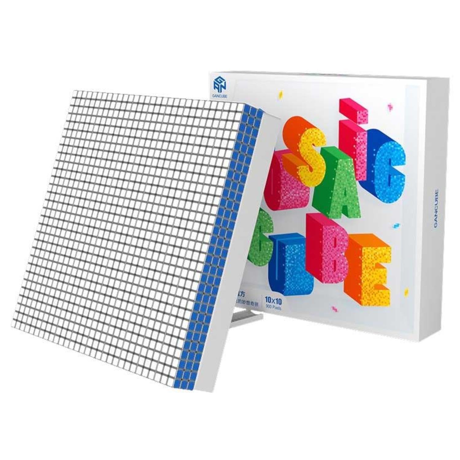 

GAN Mosaic cube grey, 3D puzzle, mosaic art, cube art