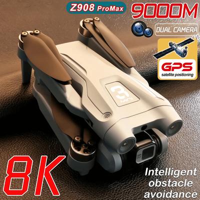 Νέο Z908 Pro Max Drone Professional 8K GPS Dual HD Aerial Photography FPV Brushless Optical Flow Positioning Obstacle Avoidance Quadcopter