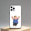 F-Family G-Guy  Phone Case For iPhone17,16,15,14,13,12 Plus,Max Soft Silicone Black Cover