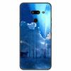 Für LG G8 G8S ThinQ Schwarze Hüllen Weiche Silikon TPU Handyhüllen Für G 8 S 8S ThinQ Luxus Rückabdeckung Funda Cartoon Schale Para Capa
