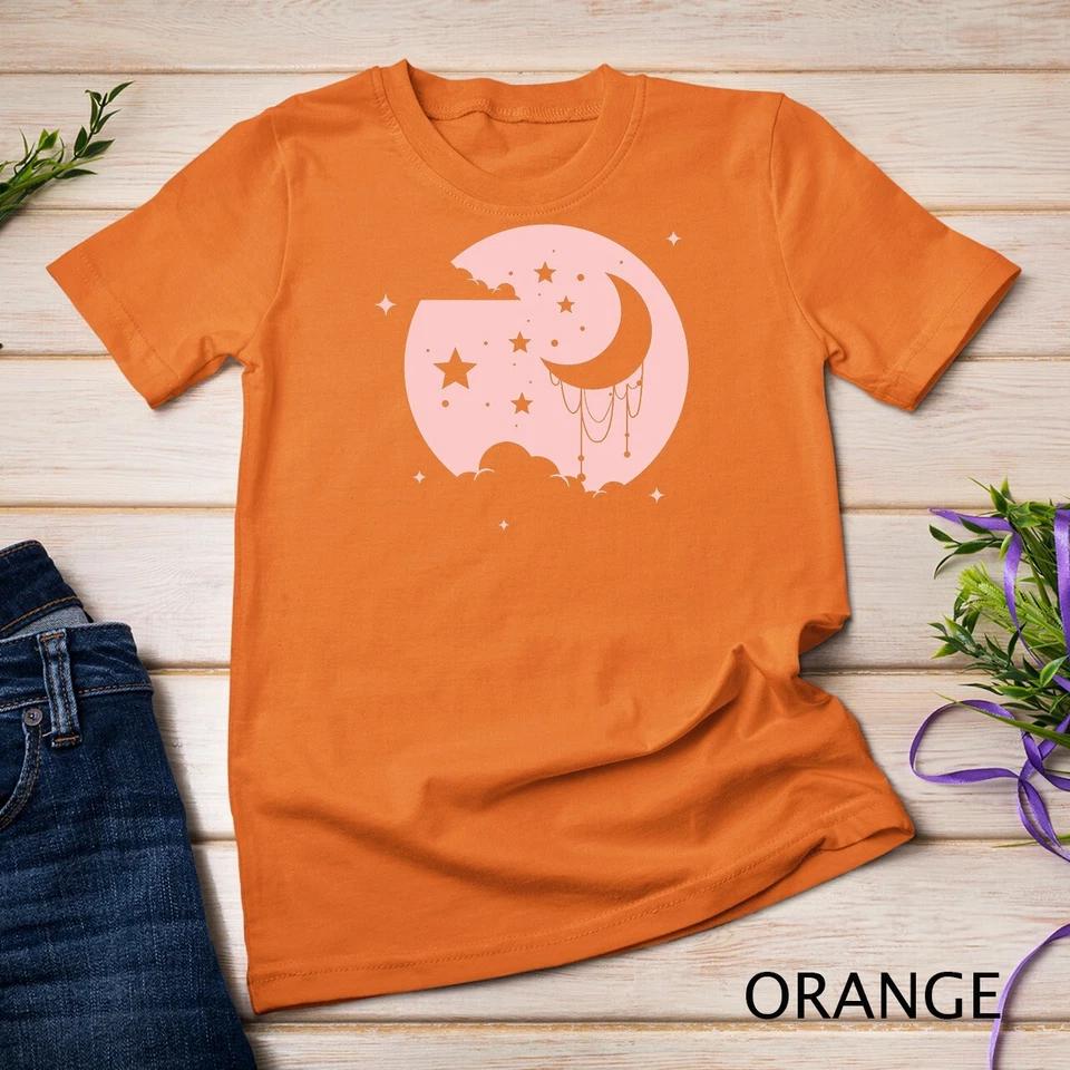 Kawaii Cute Pastel Goth Moon T-Shirt Unisex T-shirt 5 S