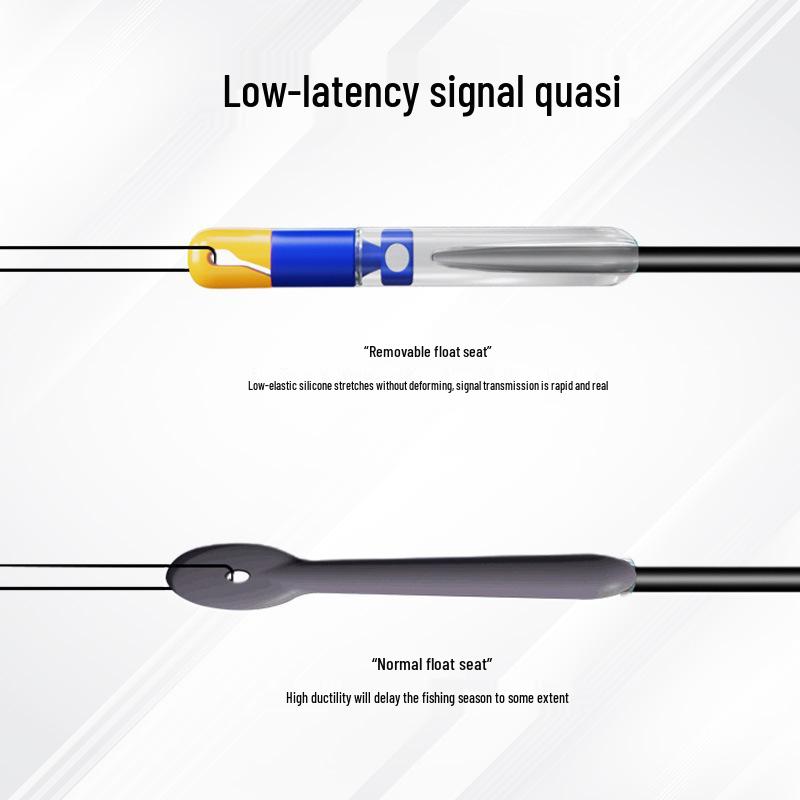 Quick Release Silicone Sliding Float Seat for Competitive Fishing