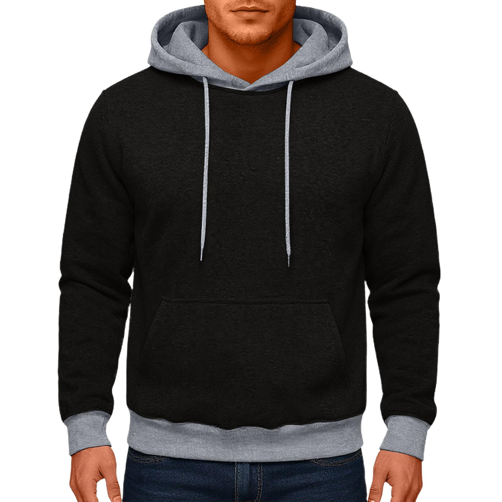 

Спортивный костюм с капюшоном, унисекс, одежда для бега, пуловер с длинными рукавами, толстовка с капюшоном XXL