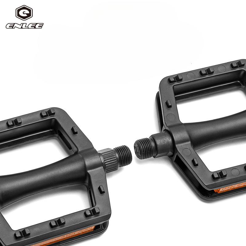 ENLEE Pédales de vélo Deadspeed, Pédales à roulement à billes en plastique, Pédales de vélo pliantes Équipement de cyclisme