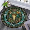 Underwater Treasures Window Round Area Rug Under Office Chairs Bedroom Living Room Home Decor