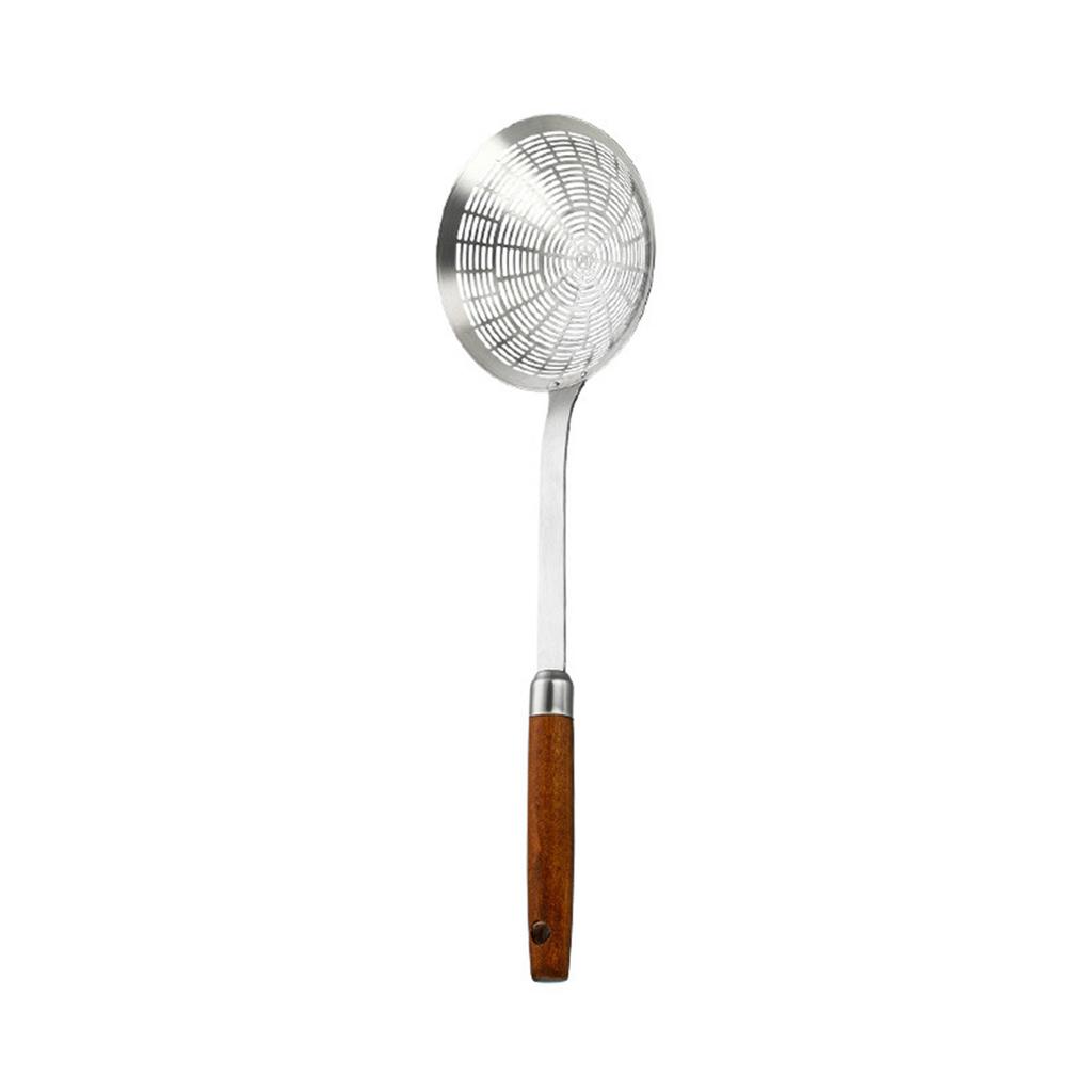 Convenient Slotted Spoon Comfortable Grip Handle Skimmer for Straining and Frying Skimmer Ladles Kitchen Utensils