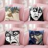 Sakata Gintoki Case Plush Fabric Soft Pillowcase Double Sided Print Cushion Cover Household Gifts