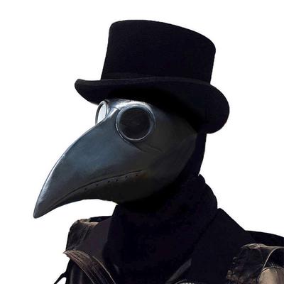 NEW Halloween makeup Cosplay prop Plague doctor long bird mouth masks Retro Punk