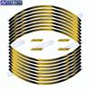 For Kawasaki Ninja650 Ninja 650 Motorcycle 17 Inch Front And Rear Wheel Hub Sticker Decal Waterproof Reflective Rim Stickers