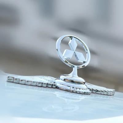 Car Metal Chromed Emblem Front Hood Badge for L200 Pajero RALLIART ASX Lancer Outlander Mirage Eclipse Decoration