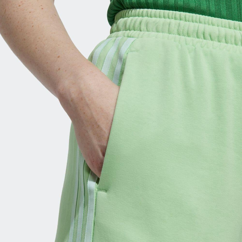 Adidas Originals Trefoil Logo Embroidered Side Stripe Joggers Women Joggers Mint-Green IP7138