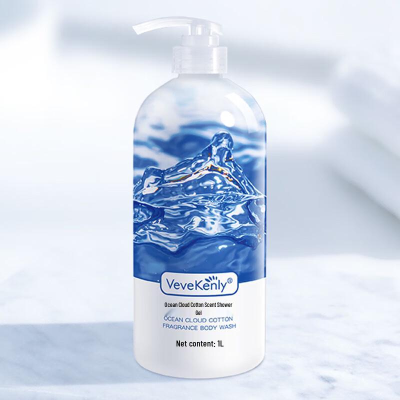 

VEVEKENLY Ocean Cloud Cotton Fragrance Shower Gel
