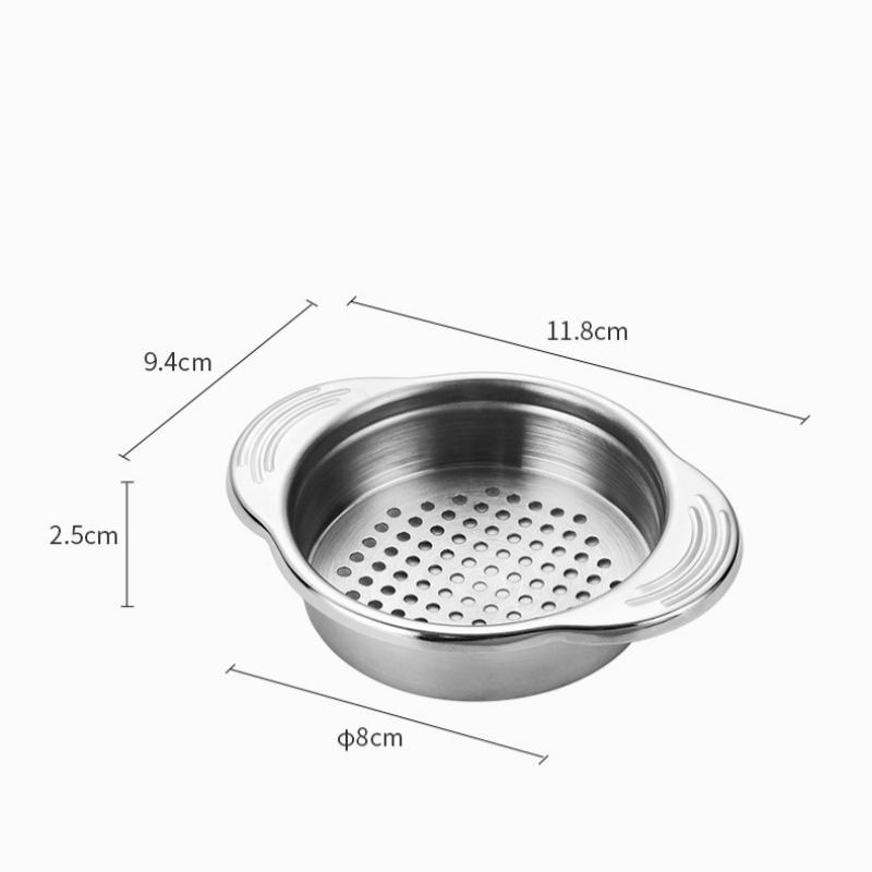

2026 New Universal Can Strainer Stainless Steel Can Colander Vegetable Fruit Can Strainer for Beans Vegetables Fruit Tuna