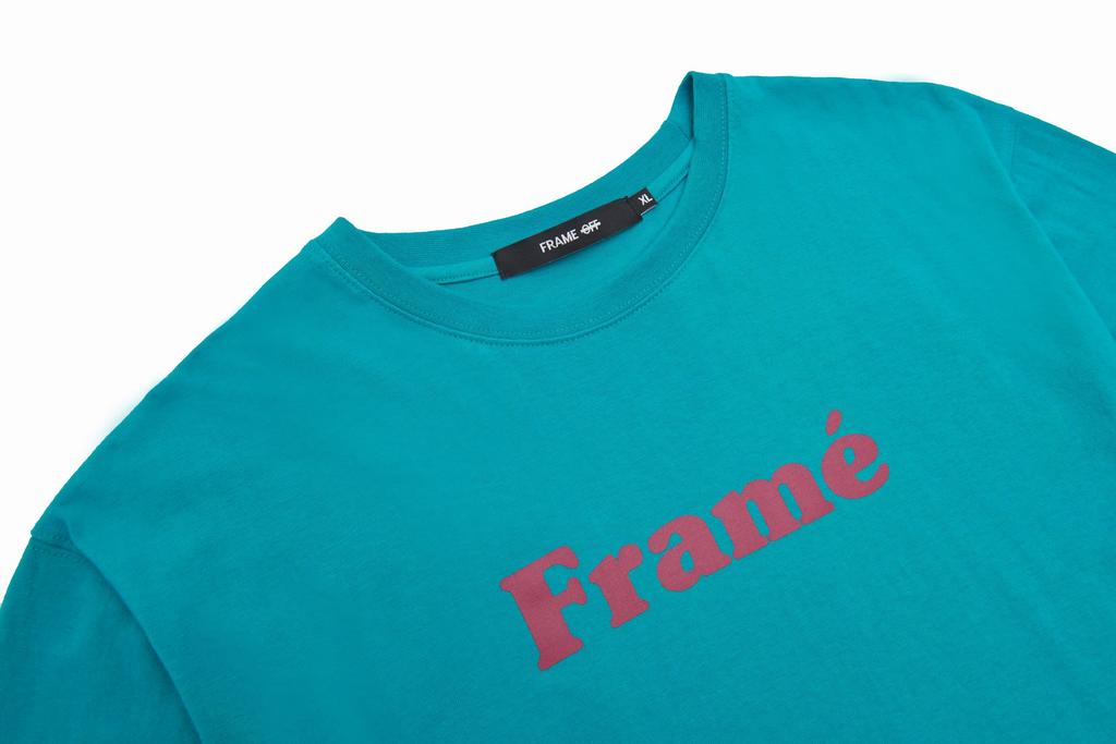 FRAME OFF Frame Logo Short Sleeve T-Shirt - Green