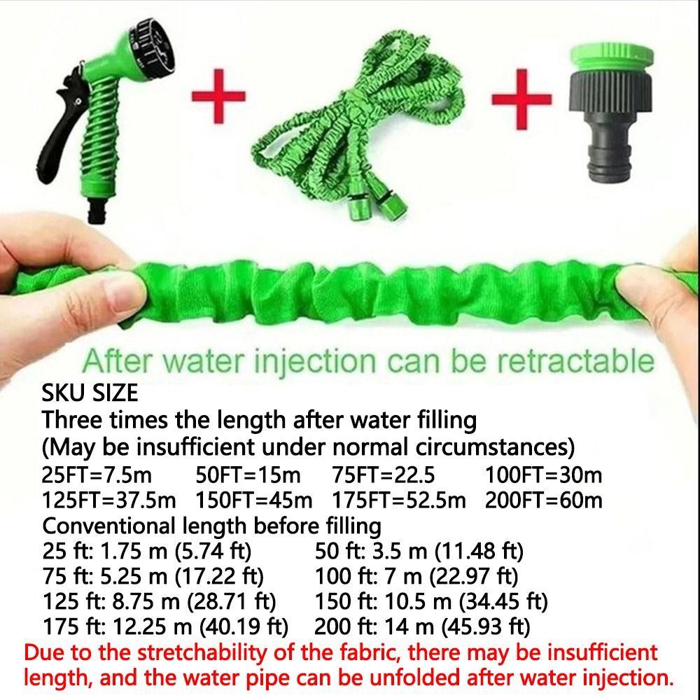 Flexible Expandable Magic Hose Universal Garden Sprinkler Pipe Expandable Garden Hose  Outdoor