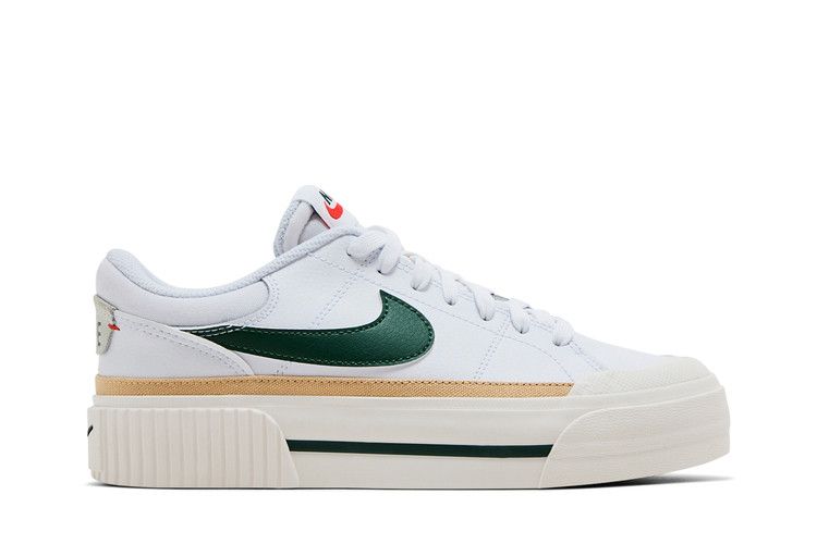 Nike Court Legacy Lift White Sail Sesame Fir (Women's)