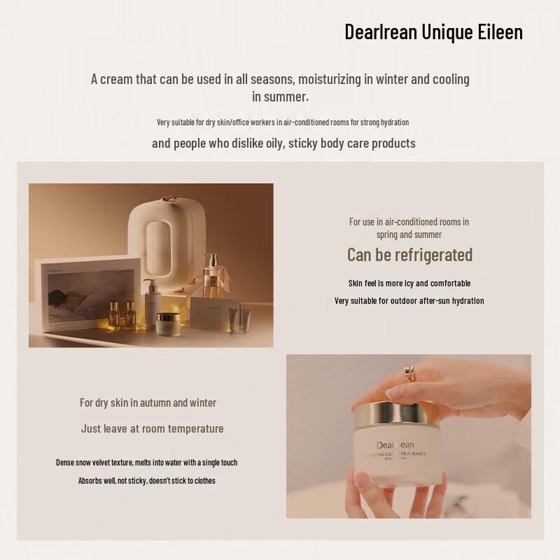 Dear Ilean Niacinamide Hydrating Body Cold Cream