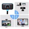 Computer Webcam with Noise Reduction Microphone Creative Practical Web Camera for Meeting Online Courses Office Came