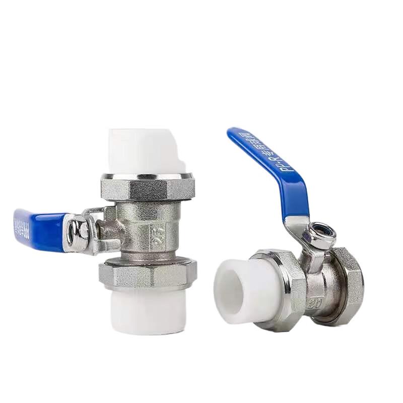 PPR Double Union Ball Valve