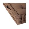 Floor Cushion 40 X 40 Cm Solid Taupe Horizon