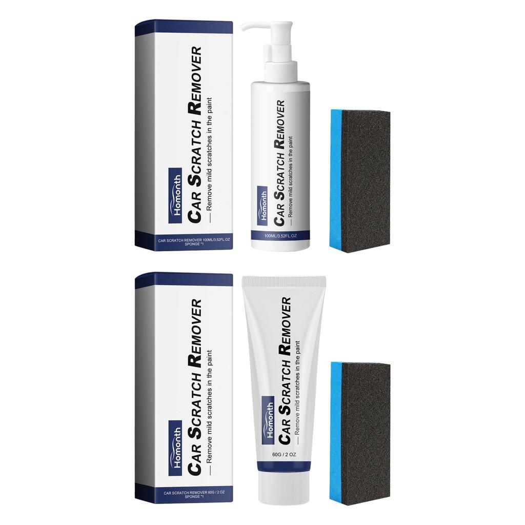 Homonth Premium Automotive Scratch Repair Paste With Deep Polishing Sponge For Car Paint