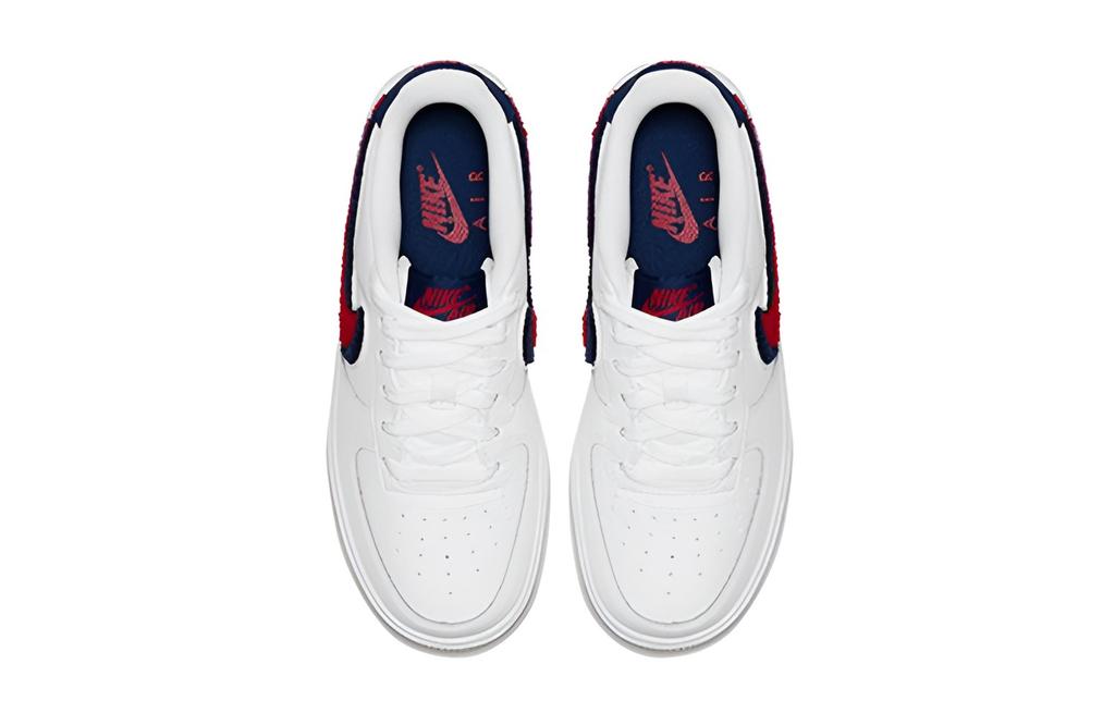 Nike Air Force 1 Low 3D Chenille Swoosh USA GS AO3620-101