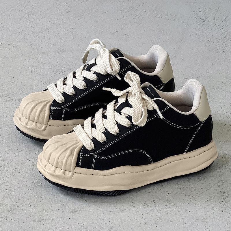 

Женская повседневная обувь на платформе высотой 7 см - Коллекция Осень 2025 39 чёрный