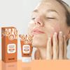 Orange Facial Exfoliate Gel For Deep Moisturizing Pore Cleansing