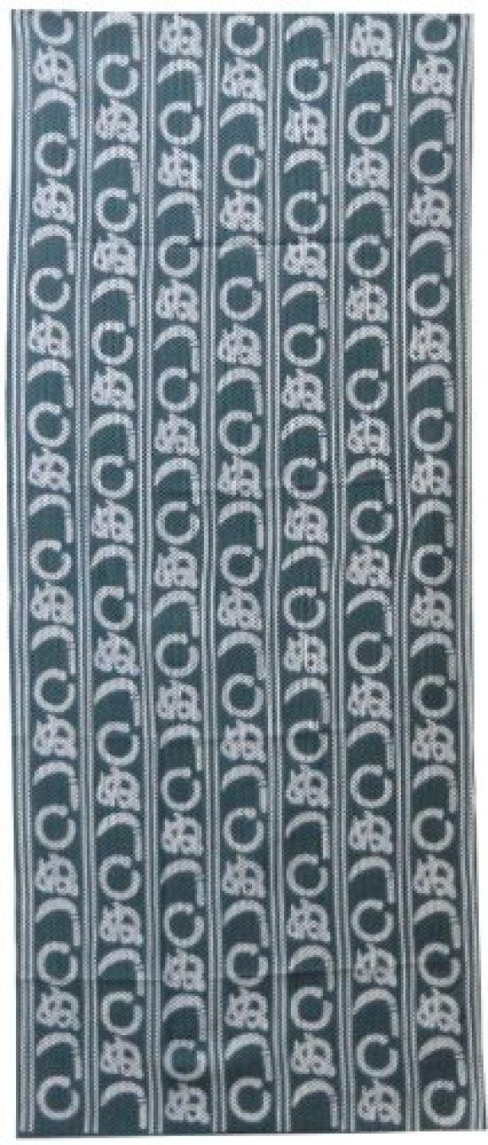 

Кёсукэ Японское Ручное Толстое Сашико 37 x Зеленое Полотенце, Принт, Окрашивание Чу-сэн, Камавану, 90см, 100% Хлопок, зелёный