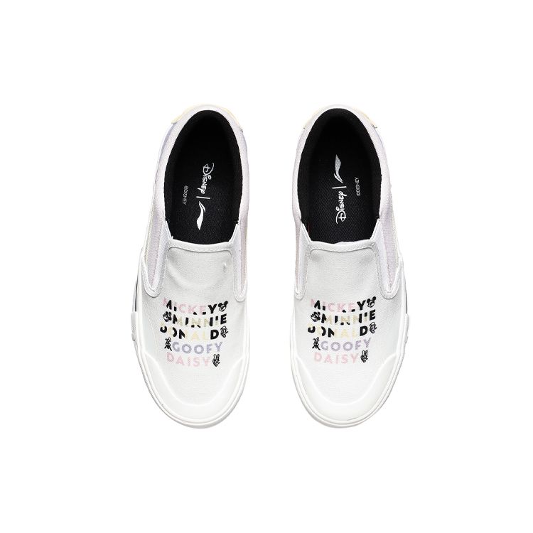 Li Ning Low Top Skate Shoes Women Sneaker Off-White AECR014-5