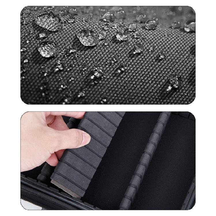 Comprehensive Hair Tool Storage Box Dryer Curler Straightener Hair Tools Carrying Case Organized For Home And Salon