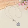 Ins Pearl Crossbody Shoulder Bag Chain Long Necklace W/Heart Mirror Pendant Pearl Shoudler Chain Personality Collares Jewelry