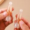 Small Lotus Seedpod Gua Sha Face Massage Stick and Meridian Brush