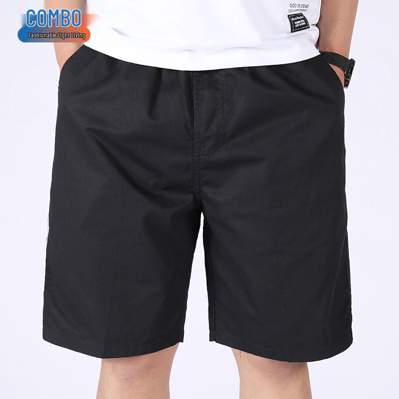 Kangbo Men s Loose Fit Cotton Cargo Shorts L