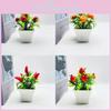 Orange Fruit Red Chili Pomegranate Simulated Potted Artificial Flower Plastic