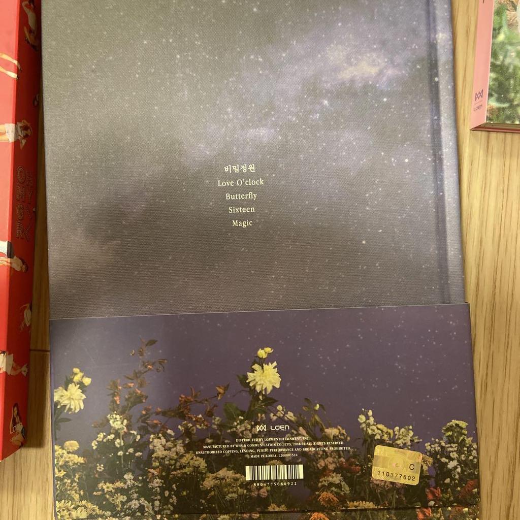 [USED] Oh My Girl Korean Edition CD 5 Pieces