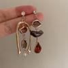 Elegant Drop Dangle Earrings Charm Vintage Earrings Gift Asymmetric Earrings  Women