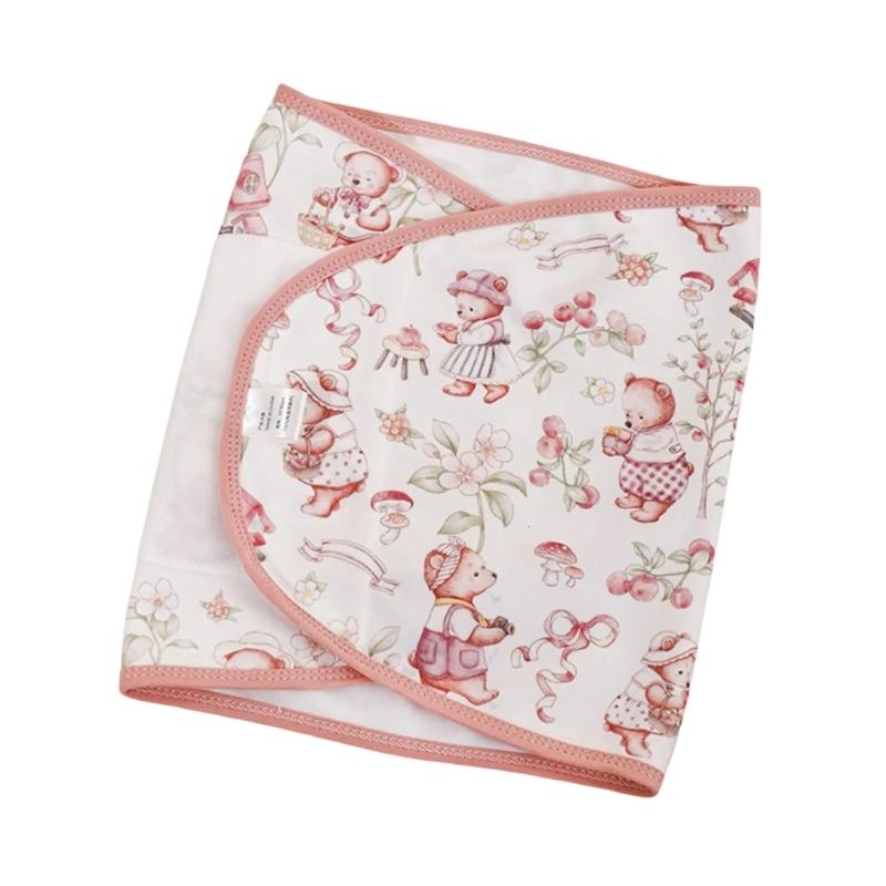Baby Pucktücher Decke Atmungsaktiver Baumwollstoff Bequemes Wickeltuch zur Beruhigung von Neugeborenen im Alter von 0 bis 3 Monaten