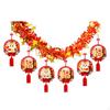 Chinese Year Banner Hanging Garland Decorative Sturdy Decoration Spring
