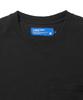 GORDON MILLER Men's Short Sleeve Solid Pocket T-Shirt, Size L, Black, 1750813