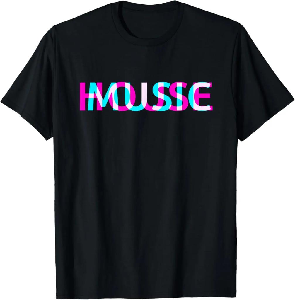 Trance Music Optical Illusion Glitch Trippy EDM Rave TShirt Unisex Summer Streetwear Tops Personalized Clothing Camisas