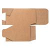 Kit boîte à plier - Carré - Kraft - 7,5 x 7,5 x 7,5 cm